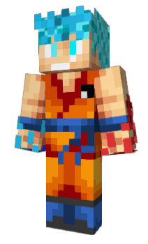 Minecraft скін по ніку GokuKaioken