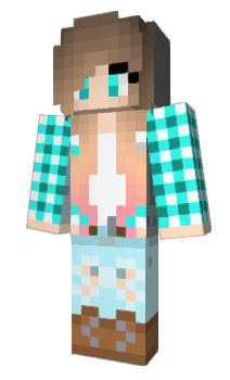 Minecraft скін по ніку Nybra