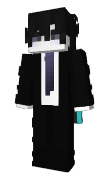 Minecraft skin Blacksky8