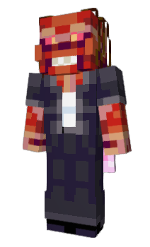 Minecraft skin OneBehindTheHair