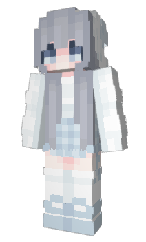 Minecraft скін по ніку MidnightWolfie