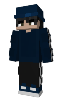 Minecraft skin bluessss