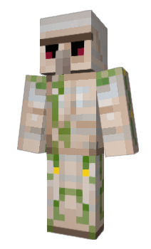 Minecraft skin GolemPvP