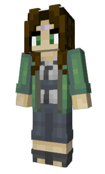 Minecraft skin Haxxie