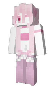 Minecraft skin Pinkcu