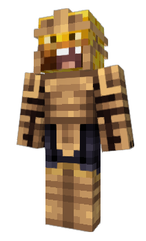 Minecraft skin GoldForge