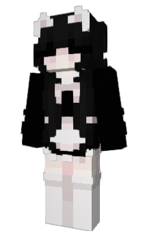 Minecraft skin hello_kittyy