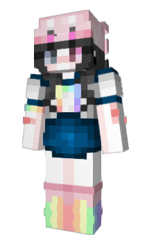 Minecraft скин по нику vanillagirl