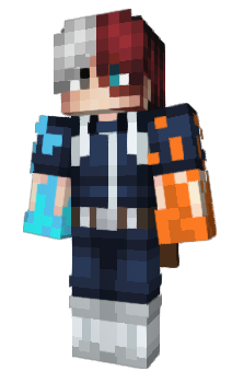 Minecraft skin ShotoTodorok