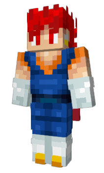 Minecraft skin VegitoBlack