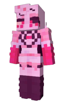 Minecraft skin Lavendel