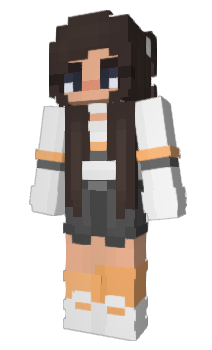 Minecraft skin shycherrypop