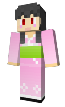 Minecraft skin ayamine