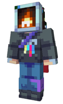 Minecraft скін по ніку BlazeMenace