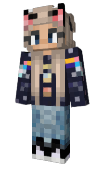 Minecraft skin Nyacha