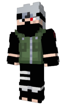 Minecraft skin Kakashk