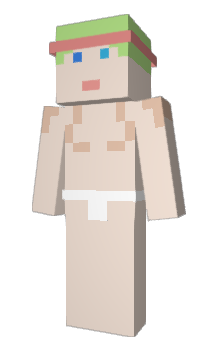 Minecraft skin Hatdu