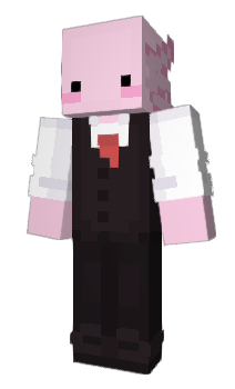 Minecraft skin Axolotl64