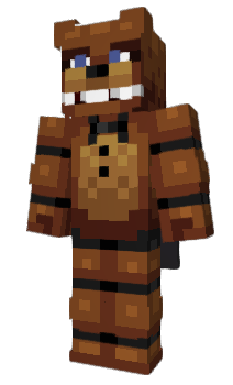 Minecraft скин по нику Fazbear