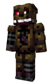 Minecraft скин по нику springtap