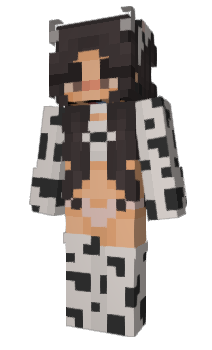 Minecraft skin krowcia1218