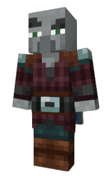 Minecraft skin Pilllager