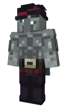 Minecraft скин по нику Pilllager