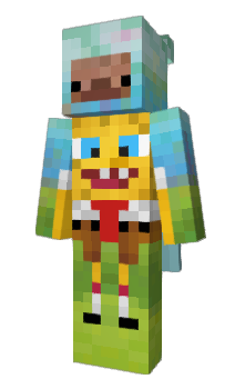 Minecraft skin spongpop