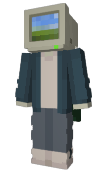 Minecraft skin Ordinateur