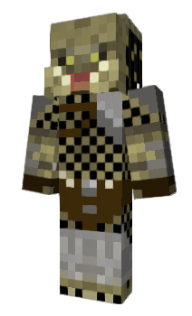 Minecraft скін по ніку BluePredator