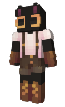 Minecraft skin Pupskey