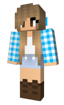 Minecraft скин по нику Poukpouk