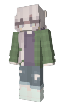 Minecraft skin snowlacey