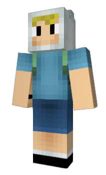 Minecraft skin Finn