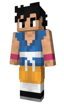 Minecraft skin gokumar