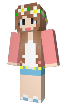Minecraft skin princessfire