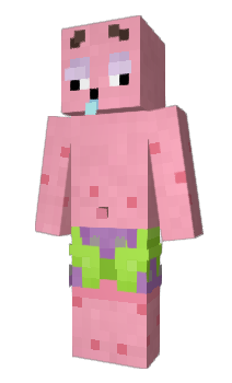 Minecraft skin abov