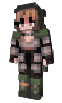 Minecraft skin Midoki