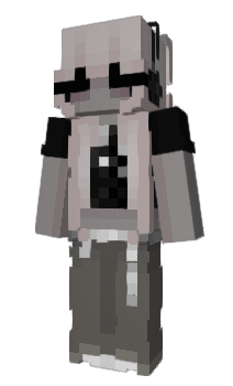 Minecraft skin saddled