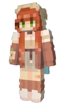 Minecraft скин по нику Girlinpink