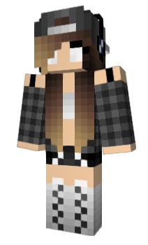 Minecraft skin GirlyAsf