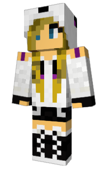 Minecraft скін по ніку GirlXGamer