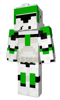 Minecraft skin GreenWitch