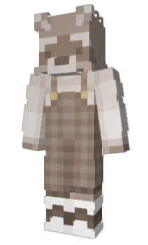 Minecraft skin Ravwn