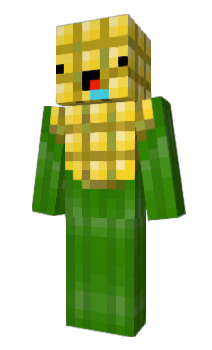 Minecraft skin CornOnTheCobb