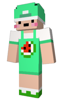Minecraft скин по нику girl_o