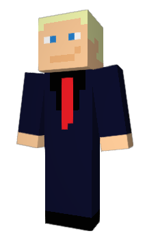 Minecraft skin blue15