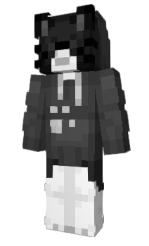 Minecraft skin blackcat