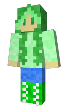 Minecraft скин по нику Greendy