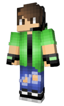 Minecraft skin Knuckles_T